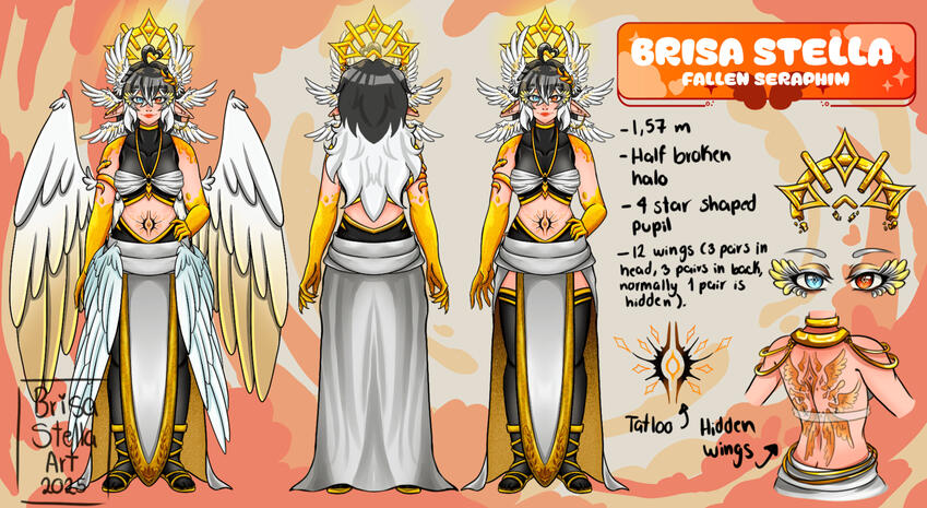 Brisa Stella Reference - 2D Personal Art